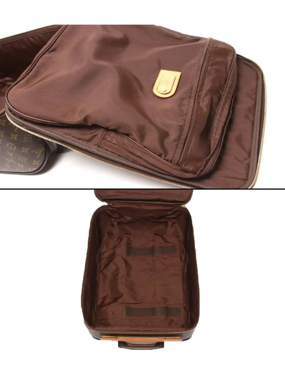 Louis Vuitton Travel Bag Suitcase Pegase 45 Monogram